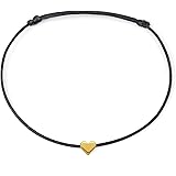 Selfmade Jewelry Fußkettchen Herz Größenverstellbare Fußkette Handmade in Germany Inkl. Geschenk-Verpackung