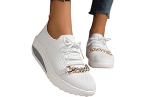 Gsheocm Chaussures de Sport orthopédiques pour Femme - Élégantes et Douces - Légères et Respirantes - Chaussures de Marche - Chaussures de Course à Pied - Chaussures de Sport de Loisirs