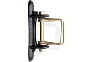 AGRITRADE AK LACME Electric Fence START/CORNER/END Tape Insulator for tape up to 40mm IRUANGLE (059) Strong and Robust for Wooden or Metal Post (4)