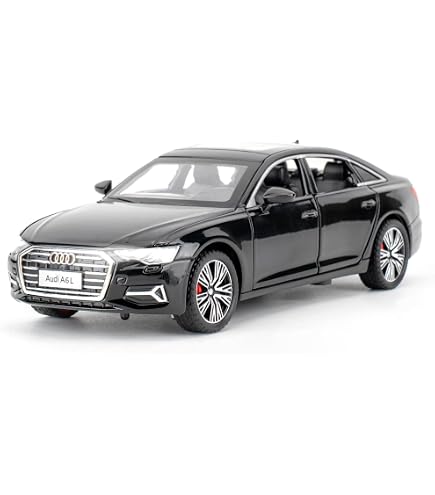 Audi S6 Sedan IVY Tailor 1/18 - Modèle Résine Métal Argenté (Neuf)