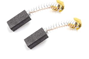 vhbw 2x Balai en charbon, charbon moteur 6mm x 8mm x 18mm pour outils électriques par ex. Hitachi, Makita, Milwaukee, Panasonic, Ryobi, Stihl