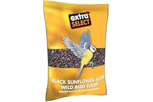 Extra Select Black Sunflower Seed Wild Bird Food, 1 kg