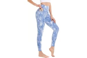 AMYTIS LINGERIE AMYTIS Gym Leggings for Women UK Stretch Soft Yoga Pants for Women Tummy Control Workout Sports Leggings with Pockets