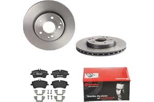 2 Bremsscheiben belüftet 288 mm + Bremsbeläge Vorne von Brembo (1420-53730) Bremsensatz Bremsanlage Bremsen-Kit,Bremsenset, Bremsscheiben, Bremsbeläge, Bremsen-Set, Beläge, Bremsbelag, Bremsbelagsatz,