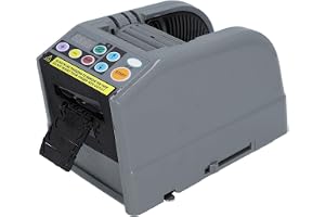 Automatic Tape Dispenser, Electronic Tape Dispenser, Tape Cutter 6 to 60 mm Cutting Width, 99 m Cutting Length, Ribbon Cutting Machine ( ( Power Supply))