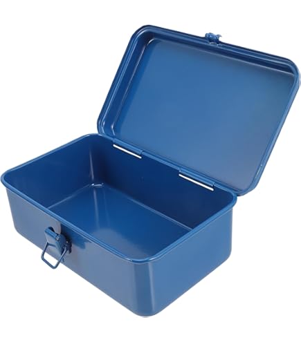 Caisse Métallique Verrouillable – Boîte De Transport Robuste Avec Serrure (type Munitions)