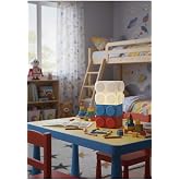muggle design 2 Blocklu Renkli LEGO Blok Lamba &ndash; Dekoratif Gece Lambası &Ccedil;ocuk Odası &amp; Retro Tasarım (24 CM) Lacivert 36 x 17