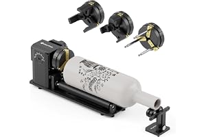 SCULPFUN RA Pro Max Laser Rotary Chuck 4 i 1 Laser Rotary Roller för lasergraveringsmaskin 180° justerbar vinkel Dubbla hjulf