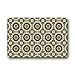 Produktbild Osmykqe Custom Aqua Moroccan Trellis Floral Pattern Heavy Duty Door mat Multipurpose 4
