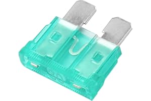 Heschen Lot de 50 fusibles à lame standard ATC-30 assortis pour voiture camion 30 A émeraude