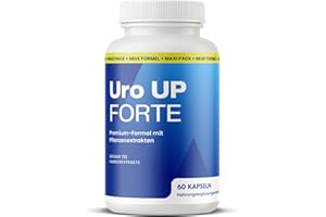Uro Up Forte Pflanzenextrakt-Kapseln, Himbeerketon und Grüner Tee, 60 Kapseln, Nahrungsergänzungsmittel
