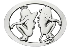 URBAN BACKWOODS Angel & Devil Femals Hebillas de cinturón Belt Buckle