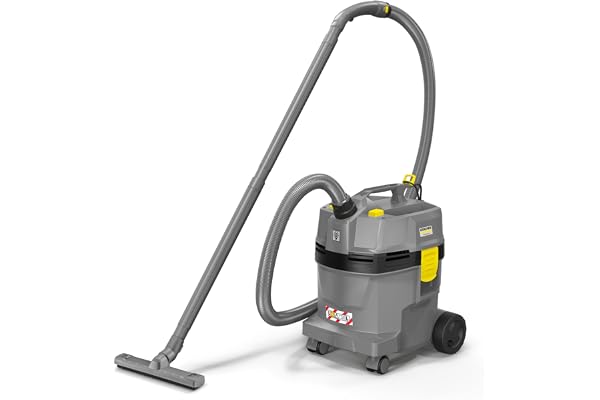 KÄRCHER Aspirateur Eau et poussières NT 22/1 AP L, Puissance : Max. 1300 W, Filtre Cartridge PES, réservoir : 22 l, Tuyau : 1,9 m, coude, suceur pour sols humides/secs (300 mm), buse de Fentes