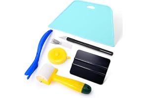 FOSHIO Kit di Strumenti per Carta da Parati Con Rulli di Cucitura, Coltello Artigianale, Strumento per Lisciare