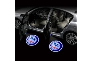 XINZHIXI 2Pcs del Portello di Automobile LED Benvenuto proiettore Logo Luce per Alfa Romeo Giulia Romeo Mito Stelvio Brera 147 156 159 GT,E