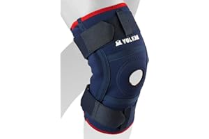 PATTERSON MEDICAL Vulkan Classic 3071 Hinged Knee Brace with Aerotherm Breathable Lining and Stabilising Strap - Medium