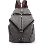 JOSEKO Zaino Donna, Zaino in Tela Zainetto Donna da Donna Multifunzionale  Borse a Spalla Borsa da Viaggio in Zaino Grande Capacità Borsa Casual Retrò  Beige Scuro : Amazon.it: Valigeria