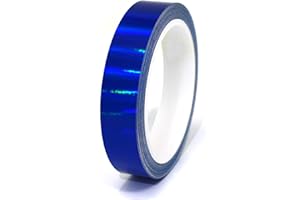 10 Metre Hologram Decorative Strips, Crafts Furniture, Car, Motorcycle, Model Making, Decorative Strips, Adhesive Strips, Self-Adhesive, DIY (Hologram Blue, 20 mm Width)