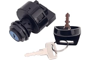 AHL Clé de Contact de Serrure D'allumage, Clé de Contacteur D'allumage Accessoires pour Polaris Trail Boss 330 325, Ranger RZR Sportsman 400 425 500 570 700 800 900 1000 4011002 4012165