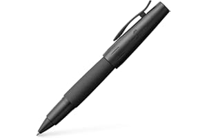 Faber-Castell E-Motion 148625 Pióro Kulkowe, Czarne, 14 x 1.8 x 2 cm