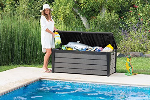 Keter Auflagen- und Universal Brushwood Box, 455 L, anthrazit / grau - 3