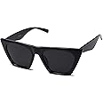 SOJOS Occhiali da Sole da Donna Polarizzati Retrò Cateye Fashion Style Sunnies Bella SJ2115