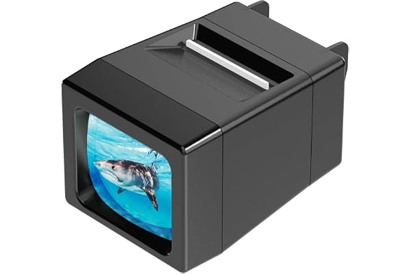 Visionneuse de Diapositives 35 mm éclairée par LED(2 Piles AA incluses)