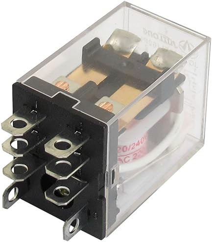 RELÉ DE ALIMENTACIÓN 1 Pieza HC2-H-AC200V 200-220VAC 8 Pines 3A #W3 EUR - Foto 2