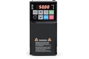 DEWIN Variable Frequency Controller, 2.2kW 220V Single Phase Input, Three-Phase Output. Variable Frequency Drive VFD Inverter Motor Speed Controller (Factory Model:MS500-2S-2.2G)