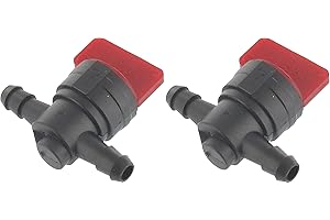 cyclingcolors 2x benzinhahn kompatibel mit briggs and stratton 698183 493960 494768 rasenmäher traktor kraftstoffhahn
