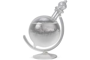 InGenious Globe Storm Glass Weather Forecast Nordic Style Ornamental Barometer