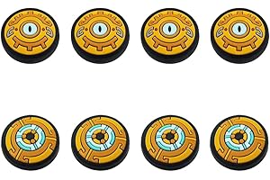 FURREN 8 Joystick Caps Kappen für Nintendo Switch/OLED/Lite Switch Thumb Grips Thumbstick Kappen Grip Joy Con Kappen Silikon Switch Joystick Kappen Switch Knöpfe Switch Stick Caps Analog Stick Cover