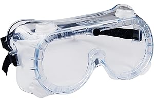 GREENSTAR OZAKI - Lunettes De Protection Anti Poussière Et Anti Buée - Sangle Ajustable - Aérateur Anti Poussière - Norme EN166 3 B - Débroussailleuse & Bricolage
