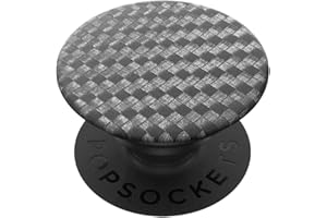 Popsockets PopGrip - Soporte y Agarre para Teléfonos Móviles y Tabletas con un Top Intercambiable - Carbonite Weave