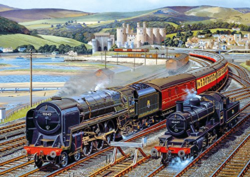 Gibsons The Glory of Steam Jigsaw Puzzle (4 x 500-Piece)