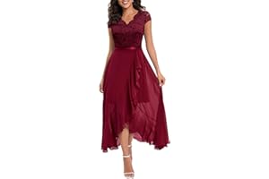 BBONLINEDRESS Bboninedress Robe de Soirée Cocktail Longue pour Mariage Invité Bal de Promo Anniversaire Cérémonie