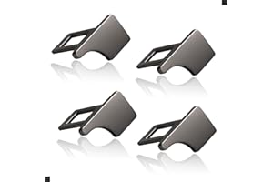 Mailfull Hebilla Cinturon Seguridad Coche 4 Piezas Pinza Cinturon Seguridad Coche Universal Protector Cinturon Coche para Camiones y la Mayoría de Coches