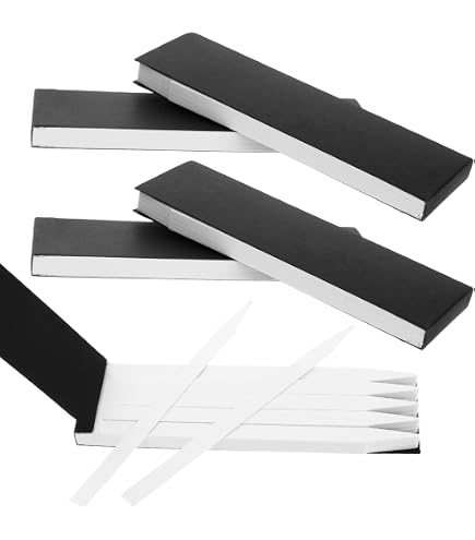 Produktbild von 100 Parfüm-Teststreifen – Weiß, Spitz, 8x0,8 Cm, Für ätherische Öle Und Aromatherapie
