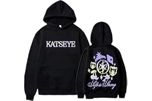 Umiquansome Katseye Merch Hoodies for Women UK Print Sweatshirt with Pockets Women's Fashion Winter Oversized Hoodie Ladies Tops