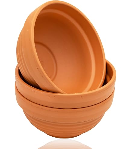 B-Ware Pflanzschale Aus Terrakotta ø 42 Cm – Schlichtes Blumentopf Für Garten & Mediterran-Deko