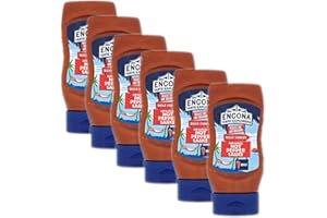 Encona West Indian Hot Pepper Sauce Original Squeezy Pack 285 ml(Pack of 6)