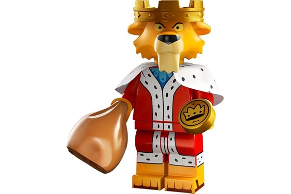 Lego Figurine Disney 100 – Choisissez 1 des 18 figurines différentes 71038 (Prince John avec sac)