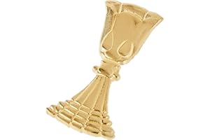 RAYHER HOBBY Rayher 3120006 Wachsmotiv: Kelch + Hostie, 6 cm, SB-Btl. 1 Stück, gold