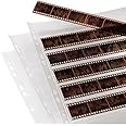 Hama Negative File Storage Sleeves | Pack of 25 | Each Hholding 7 Strips of 6 (24 x 36 mm) Frames | Polypropylene