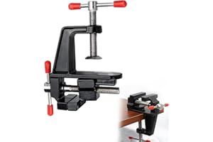 METALNUTS Mini Étau de Table en Alliage d'Aluminium - Pour Fabrication de Bijoux Modélisme et Réparations - Pince Universelle