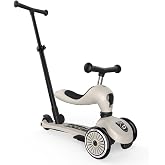 Scoot & Ride Highwaykick 1 Push and Go Kickboard oturaklı &ccedil;ocuk scooter'ı, 2'si 1 arada direksiyonlu denge bisikleti, 1 2 yaş