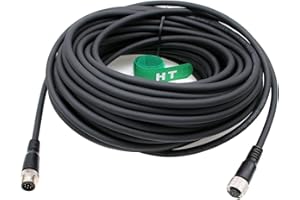 HangTon Cavo codificato da M12 A femmina a 8 pin maschio a 8 pin per telecamera sensore Cognex attuatore industriale Profibus Automation 20 m