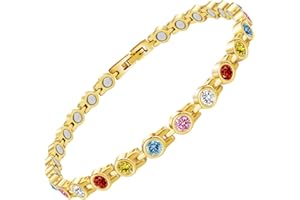 ‎JEROOT JEROOT Magnet Fusskette für Damen,Magnetische Fußkette Magnetfeldtherapie Fußgelenke Schmerzlinderung Anschwelle Magnetfusskettchen Damen mit Einstellwerkzeug