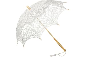 VON LILIENFELD Ombrelle en Dentelle Femme Parasol mariée Vivienne