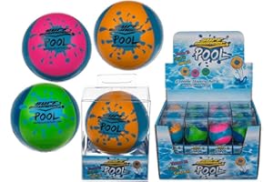 OUT 1 BALLE REBONDISSANTE SUR L EAU 7 CM PLAGE PISCINE MER JOUET